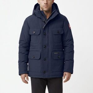 Canada Goose Selkirk Down Parka in Marine Navy